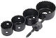 Neilsen Set Of Dry Cutting Hole Saws With Diameter From 6mm To 54mm For Wood