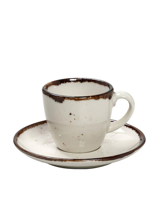 Espiel Terra Cream Φλυτζάνι Espresso Κρέμ Ø12 Κωδικός Tlk112k6 6 Τεμάχια