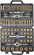 Vevor Set of Hand Taps and Threaders 86 Pieces Metric Sae M3-m12 Coarse Fine Thread Wrench Carrying Case Accessories Szhbytzttc86odwii001v0
