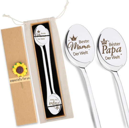 Stainless Steel Coffee / Tea Spoons Silver 19cm B0CQYFD2X4 2 Pieces Stainless Steel Coffee / Tea Spoons Silver 19cm B0CQYFD2X4 2 Pieces