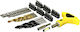 Rolson Screwdriver With 50 Magnetic Interchangeable Bits