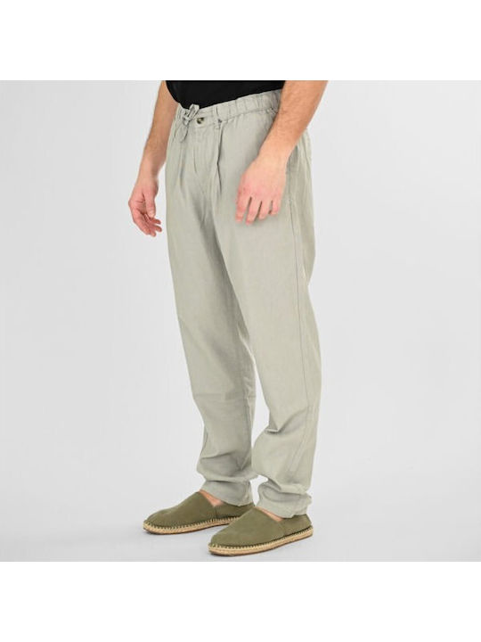 Rebase Rebase Chino Grün Herrenpantolon