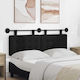 vidaXL Fabric Bed Headboard Pillow 130x55cm