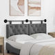 vidaXL Fabric Bed Headboard Pillow 150x55cm
