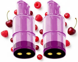 Liquideo Προγεμισμένο Pod σε Κόκκινο χρώμα 2ml με Αντίσταση 1.3ohm