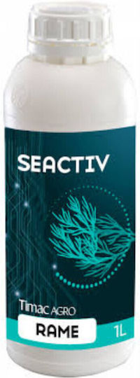 Timac Agro Seactiv Organic Liquid Copper Fertilizer for Flowering Plants 1lt