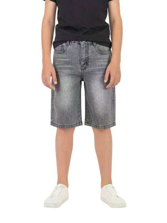 Pantaloni Scurți/Bermude Denim Antracit