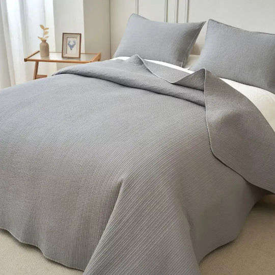 Down Town Home Single Coverlet Set Blue 170x240cm 2 Pieces
