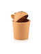 Кош За Боклук С Люлеещ Капак Пластмасов Дизайн Hippo 1.5l 13x21cm Viosarp