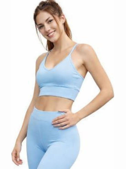 Bodymove Women's Sports Bra Light Blue