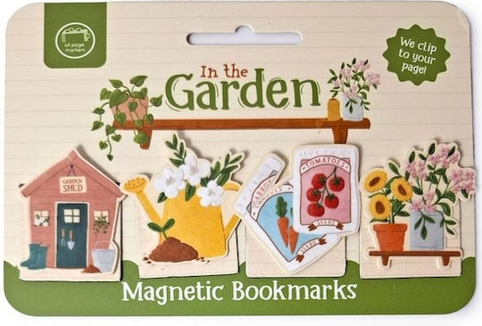Semne De Carte Magnetice In Garden 4 Bucăți Puckator