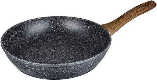 Marble Aluminum Pan No 26 – Non-stick Soft-touch Wood Effect Handle Marble Aluminum Pan No 26 – Non-stick Soft-touch Wood Effect Handle