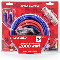 Caliber Cpk25d Auto-Audio-Stereo-Kabel Kit 25mm 2000watt