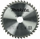 Makita Δίσκος Κοπής Ξύλου με 40 Δόντια 190mm