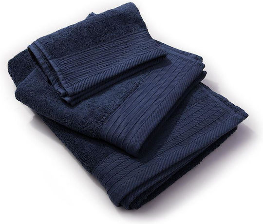 Dimcol Navy Blue Bath Towel Weight 500gsm