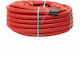 Flexible Copex Tube 40mm 50m 450n Resistance Red Cable Protection
