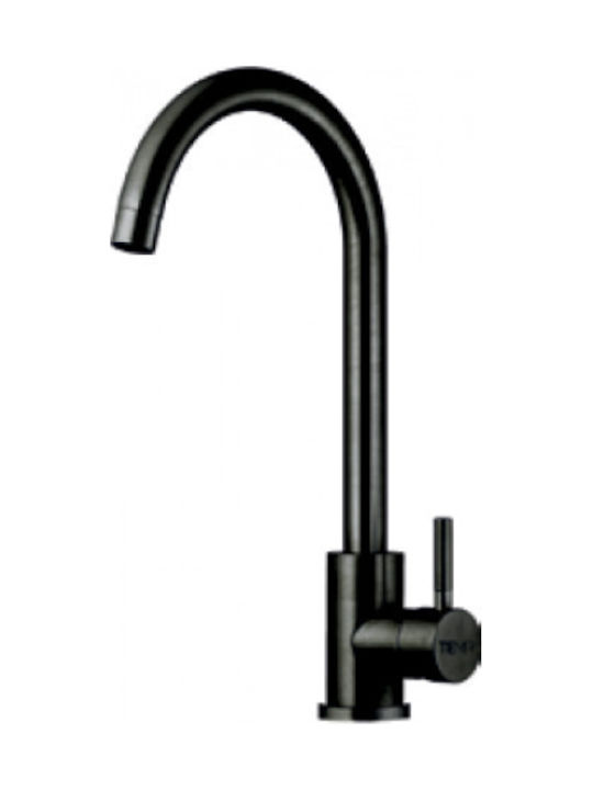 Tema Matt Kitchen Faucet Counter Black