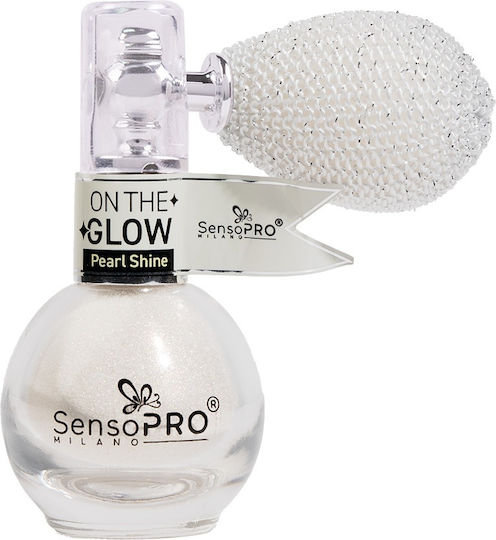 On Glow Pump Powder Highlighter Sensopro Milano Pearl Shine