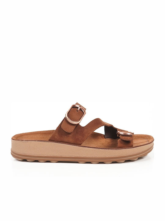 Fantasy Sandals Δερμάτινα Γυναικεία Ανατομικά Σ...