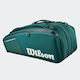 Wilson Super Tour Blade Shoulder Hand Tennis Bag 15 Rackets Green