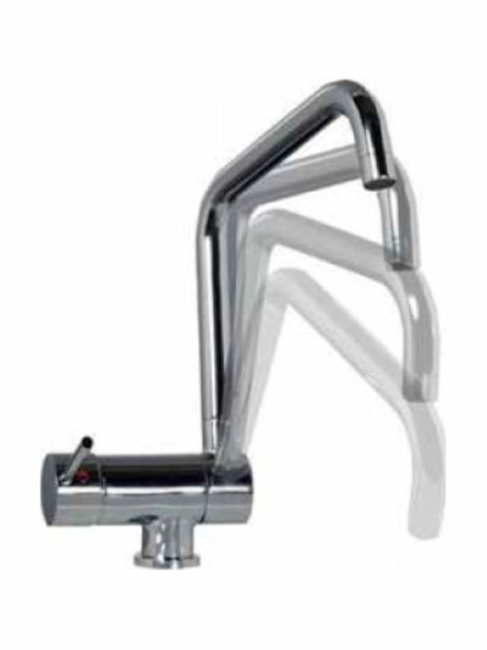 Tema U-Shaped Kitchen Faucet Counter Inox