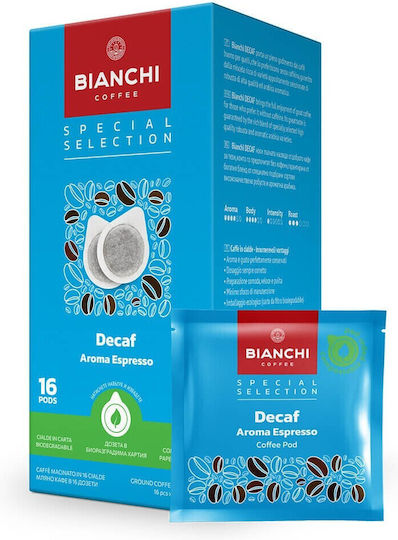 Bianchi Famiglia D'oro Безкофеинови Еспресо Капсули 16 Бройки