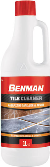 Benman 37004 Течен Почистващ Препарат за Плочки Tile Cleaner 1000ml