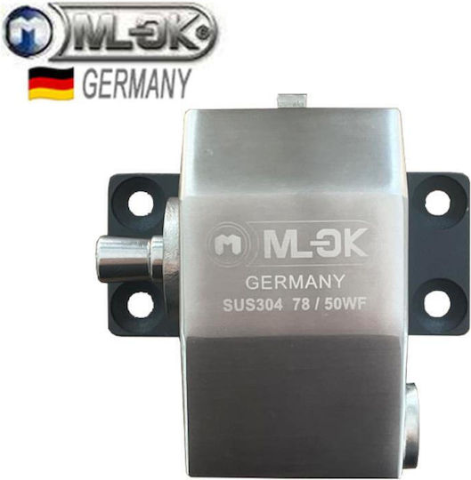 Set Steel Padlock Brass With Key 50mm