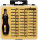 Rolson Ratchet Screwdriver with Interchangeable Tips
