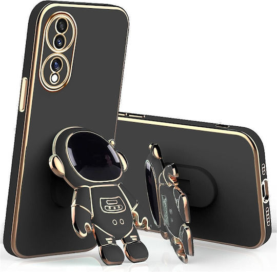Back Cover Din Silicon Negru Huawei P60 Pro