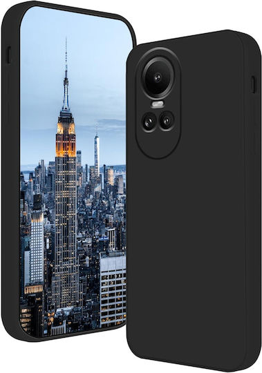 Back Cover Silicon Negru Oppo Reno10 Pro