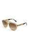 Ted Baker Men's Sunglasses with Brown Tartaruga Horn-Rimmed Frame and Brown Gradient Lens TB1692 939