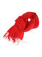 ButicCochet Damen Schal Rot