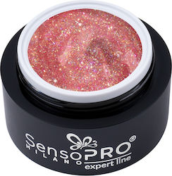Expert Line Nail Construction Gel Sensopro Milano Cocktail Glaze 15ml