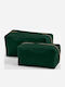 Travel Toiletry Bag Velvet Bg716 Bagbase Dark Emerald