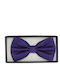Cravată Papillon Bărbați ButicCochet Material Sintetic 7x12 Cm Violet Închis Pap355