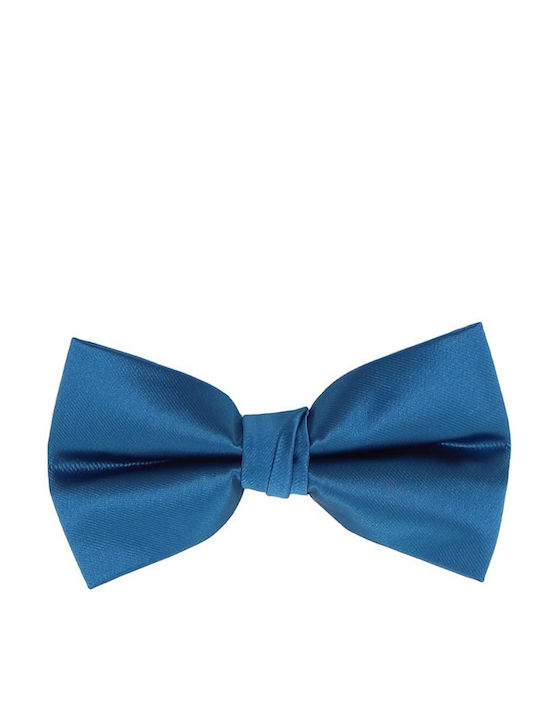 Men's Bow Tie Buticcochet Made Synthetic Material 7x12 Cm Dark Turquoise Pap351