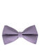 Cravată Papillon Bărbați ButicCochet Material Sintetic 7x12 Cm Model Cu Buline Violet Închis Pap322