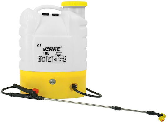 Verke Pulverizator Cu Presiune 12V Cu Baterie 8Ah Cu Capacitate 18lt 4bar În Culoare Gri