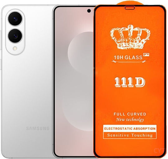 0.3mm Tempered Glass Μαύρο (Galaxy S25 Edge)