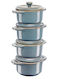 Zwilling J.A. Henckels Cocotte Cookware Set 4 Pieces