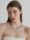 Bode Necklace With Heart Design In Silver