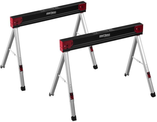 Folding Sawhorse Work Stands Kraft&dele Kd11875 500 Kg 2 Pieces