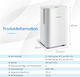 Costway ES10103DE-WH Dehumidifier with Compressor 15l