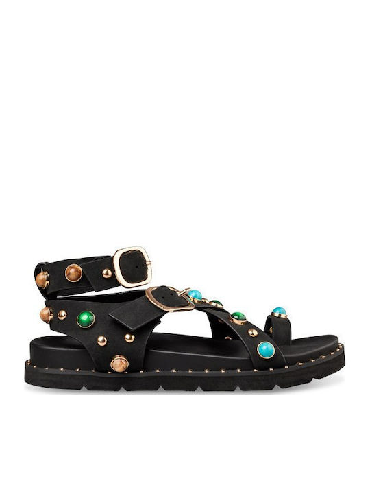 Women's Gladiator Flatform Sandals Black
