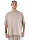 Herrenblusen T-Shirts Beige