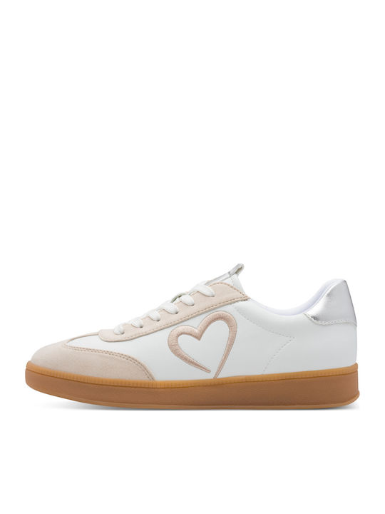 Marco Tozzi Γυναικεία Sneakers Λευκά