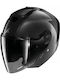Shark RS Carbon Anthracite Κράνος Μηχανής Jet ECE 22.06 1430gr με Sunvisor