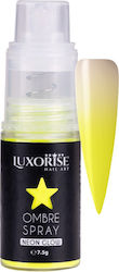 Ombre Spray Nail Art Luxorise Neon Yellow Ombre Spray Nail Art Luxorise Neon Yellow