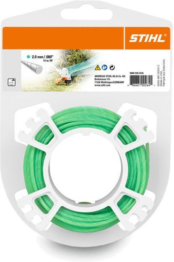 Linii Pentru Motocoase Și Trimmere Stihl 2 Mm X 14 M Verde